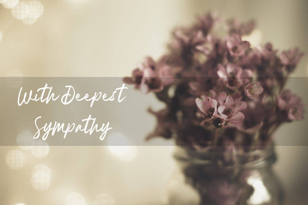 Sympathy Flowers 1024x683 - Choosing Sympathy Flowers: Flowers & Their Meanings