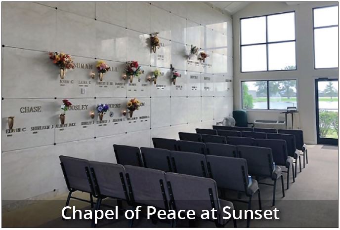 Chapel of Peace at Sunset