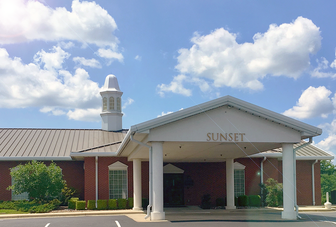 Sunset Funeral Home front - Home Adwords new